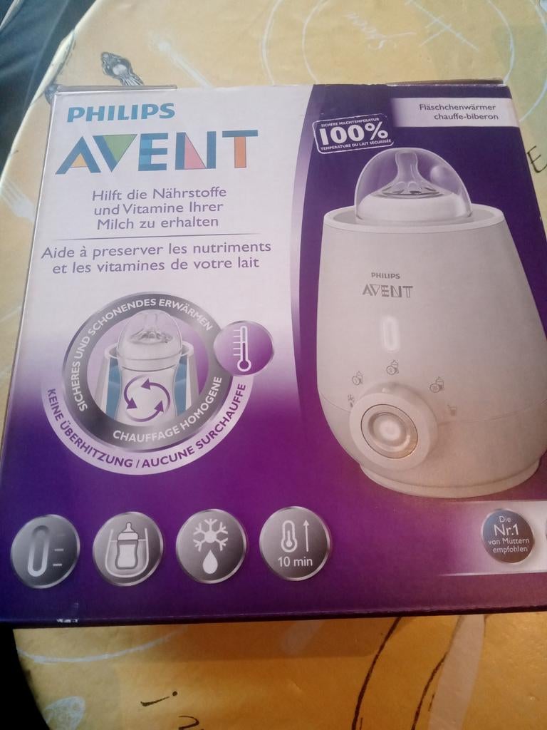 Avent flesverwarmer zo goed als nieuw, Kinderen en Baby's, Ophalen, Zo goed als nieuw, Flessen- of potjesverwarmer
