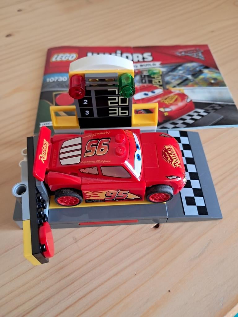 Lego junior Cars, set 10730, Ophalen, Gebruikt, Overige thema's, Lego