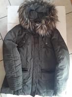 Mooie damesjas met kap maat large, 1 winter gedragen, Ophalen of Verzenden