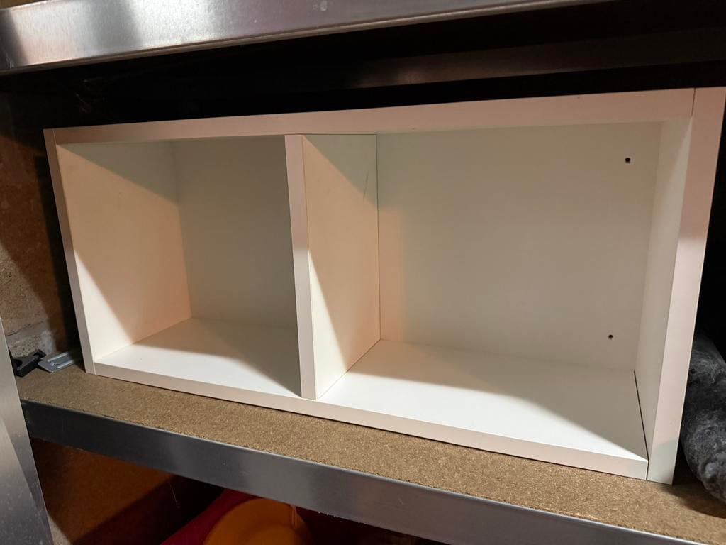 2 vakken-kader, Huis en Inrichting, Kasten | Ladekasten, Ophalen, Gebruikt