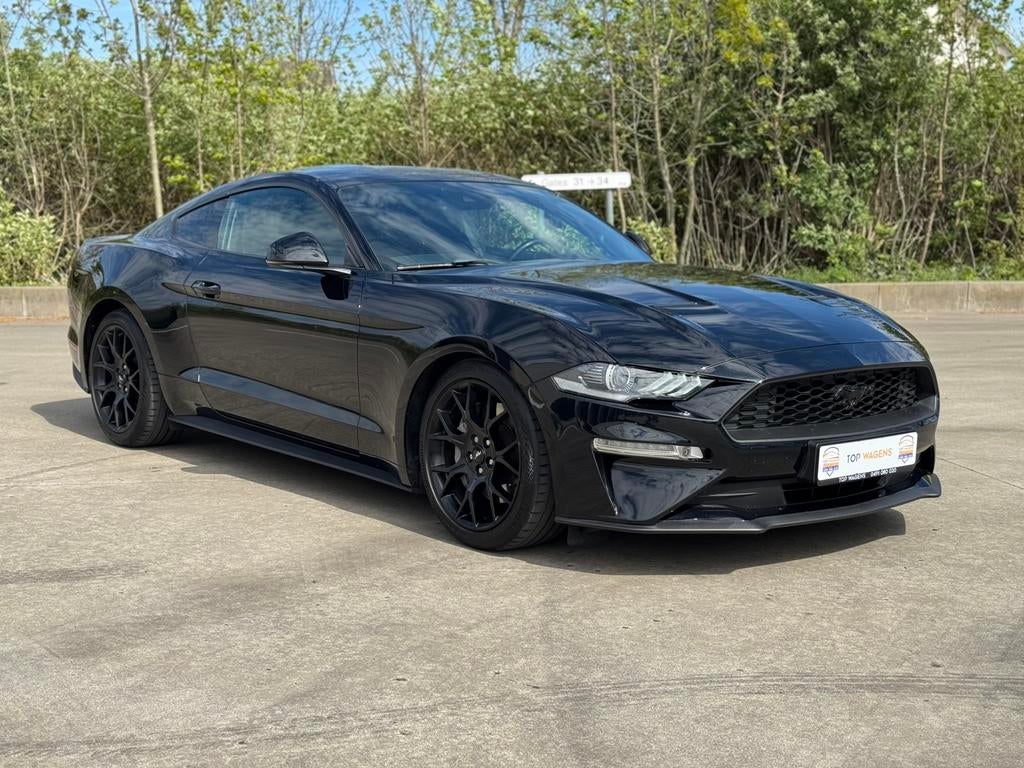 FORD MUSTANG ECOBOOST / GT PACK! / 52.000 KM! / GEKEURD VVK!, Auto's, Ford, Achterwielaandrijving, Leder, Handgeschakeld, Parkeerassistent