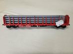 Wagon plat à ranchers Piko rouge HO, Enlèvement ou Envoi, Wagon, Courant continu, Piko