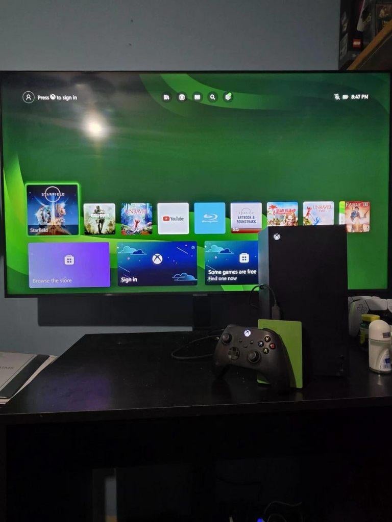 Xbox Series X 1TB 4TB Seagate External HDD + 71 Games, Verzenden, Zo goed als nieuw, Xbox Series X