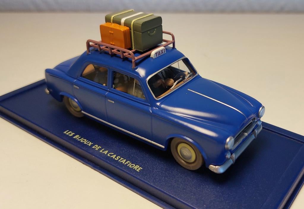 Voiture TINTIN Atlas 1/43 « Le taxi Molensloot », Hobby & Loisirs créatifs, Voitures miniatures | 1:43, Enlèvement ou Envoi, Comme neuf