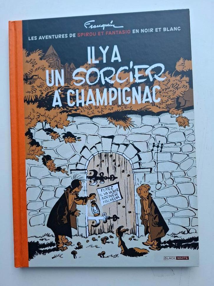 TL SPIROU "IL Y A UN SORCIER A CHAMPIGNAC" BLACK & WHITE, Boeken, Stripverhalen, Nieuw, Eén stripboek, Ophalen of Verzenden