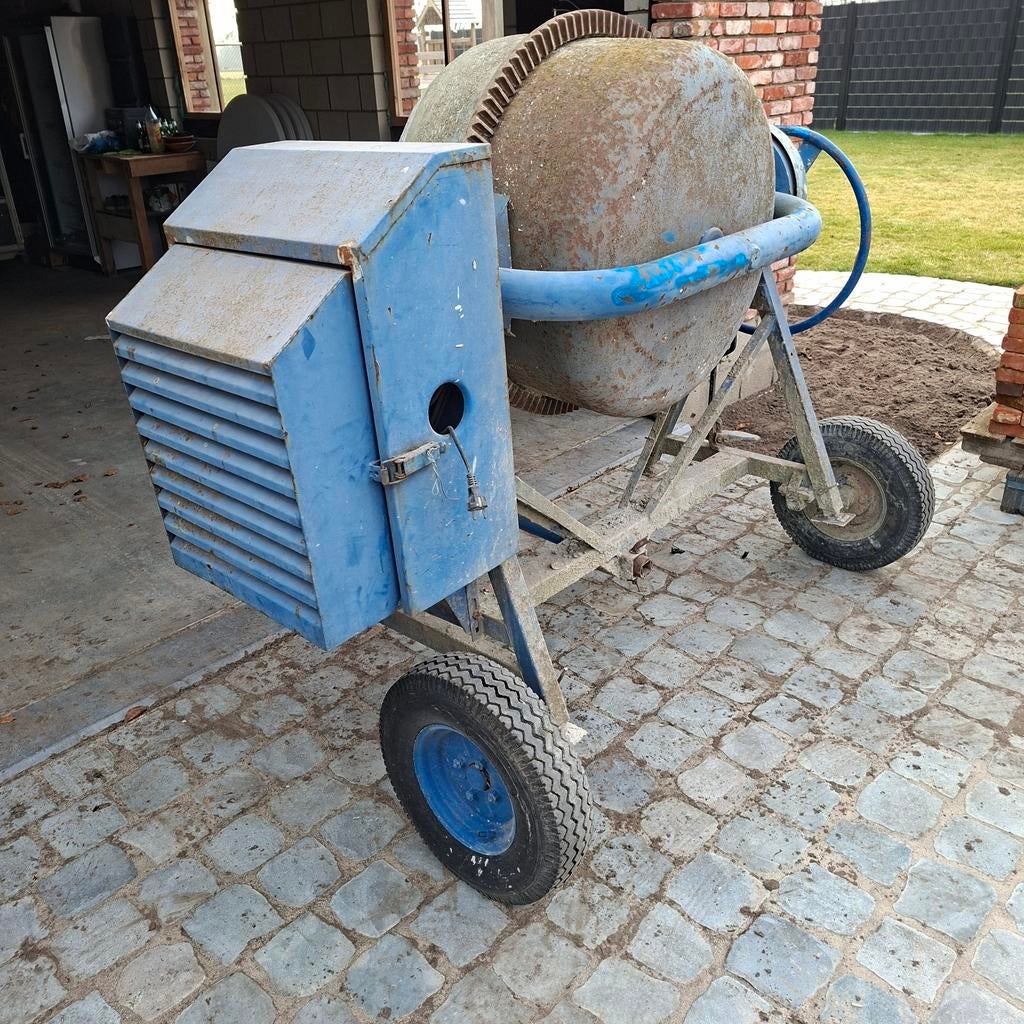 Betonmolen 350lit, Enlèvement