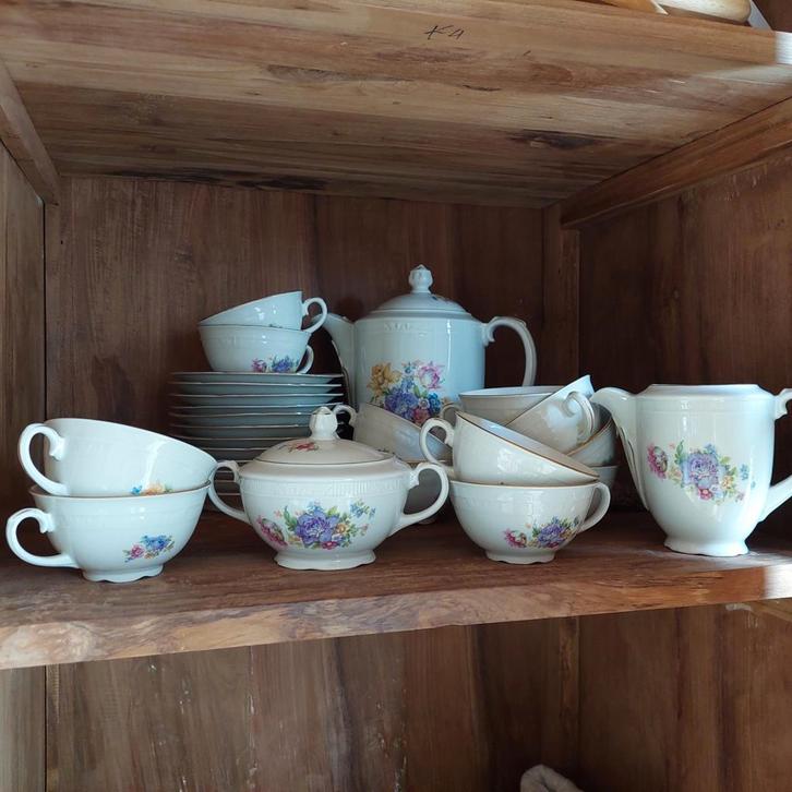 Chodziez servies, Antiquités & Art, Antiquités | Services (vaisselle) complet, Enlèvement