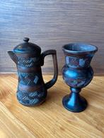 Kuba beker en kan Congo, Antiek en Kunst, Ophalen of Verzenden