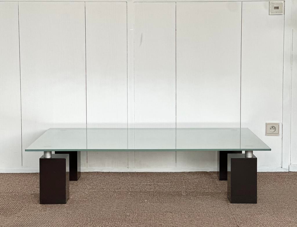 Vintage Design Coffeetable, Maison & Meubles, Tables | Tables de salon, Comme neuf, Verre, Enlèvement