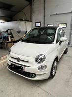 Fiat 500 1.2i, Auto's, Fiat, 4 cilinders, Leder en Stof, Wit, Particulier