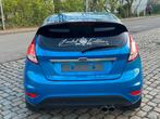 Ford Fiesta 2013 Benzine Sportieve Look&Sound, Auto's, Voorwielaandrijving, Euro 5, Zwart, Blauw