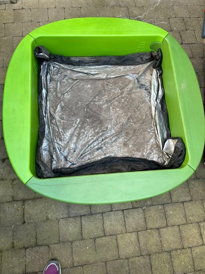 bac a sable avec couvercle, Kinderen en Baby's, Speelgoed | Buiten | Zandbakken, Gebruikt, Ophalen