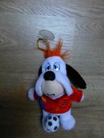 Knuffel hond met voetbal, Enlèvement ou Envoi, Utilisé, Chien