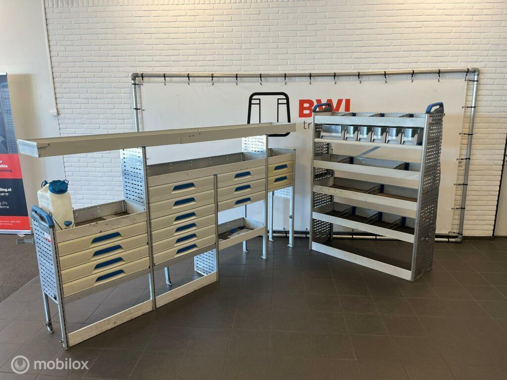 Sortimo set bedrijfswageninrichting L+R complete inrichting, Enlèvement ou Envoi