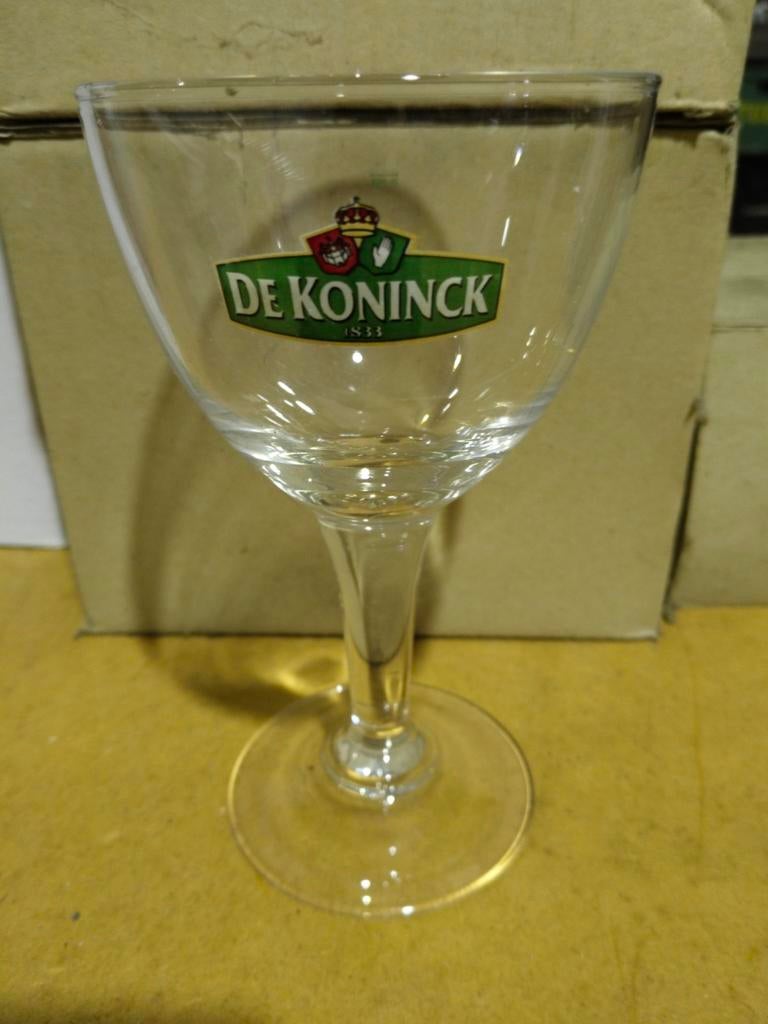 20 de Koninck bollekes glazen, Verzamelen, Biermerken, Ophalen, De Koninck