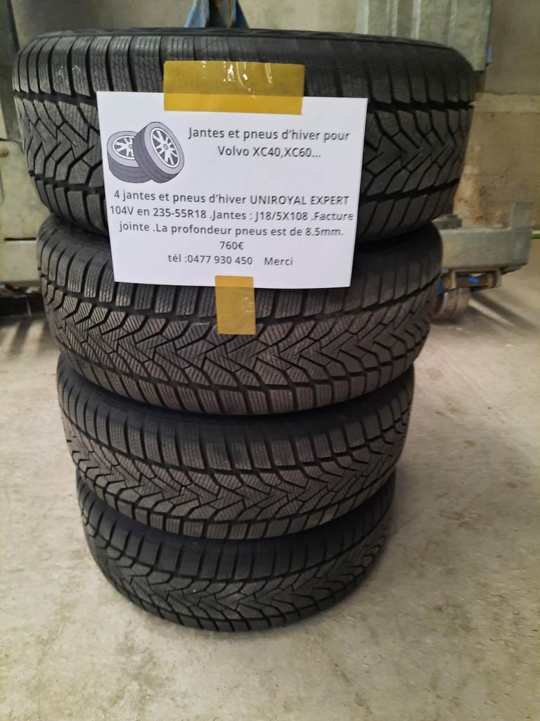 Jantes et pneus d’hiver pour Volvo XC40 , XC60 et autres, Autos : Pièces & Accessoires, Enlèvement, Pneu(s)