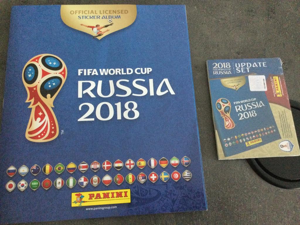 Panini wk 2018, Verzamelen, Ophalen of Verzenden, Zo goed als nieuw
