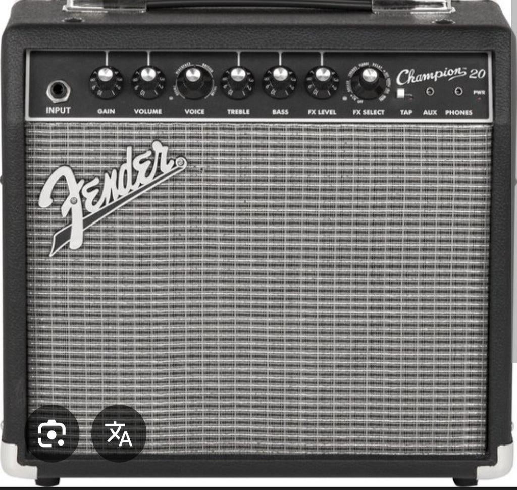 Fender 20w versterker, Muziek en Instrumenten, Versterkers | Bas en Gitaar, Ophalen