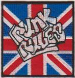 Punk Rules stoffen opstrijk patch embleem #3, Envoi, Neuf, Vêtements