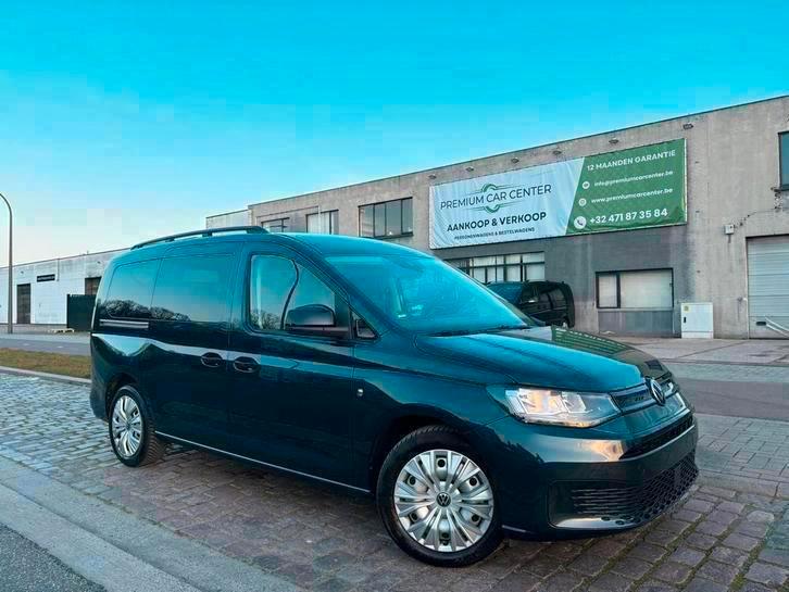 Volkswagen Caddy Maxi | 12 M Garantie |Benzine |95 Dkm|2021|, Auto's, Volkswagen, Bedrijf, Te koop, Caddy Maxi, ABS, Adaptieve lichten