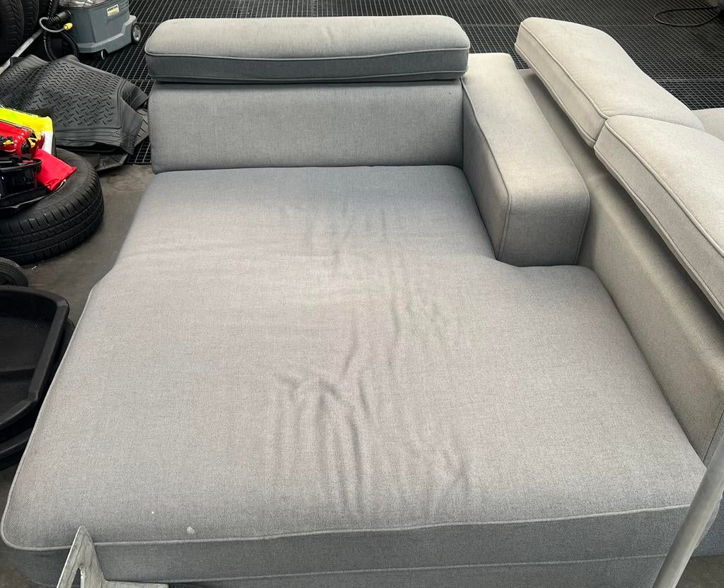 Hoeksalon met longchair, Huis en Inrichting, Ophalen, Overige maten, Minder dan 75 cm, 300 cm of meer