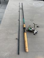 Canne au lancer + moulinet, Sports nautiques & Bateaux, Enlèvement, Moulinet
