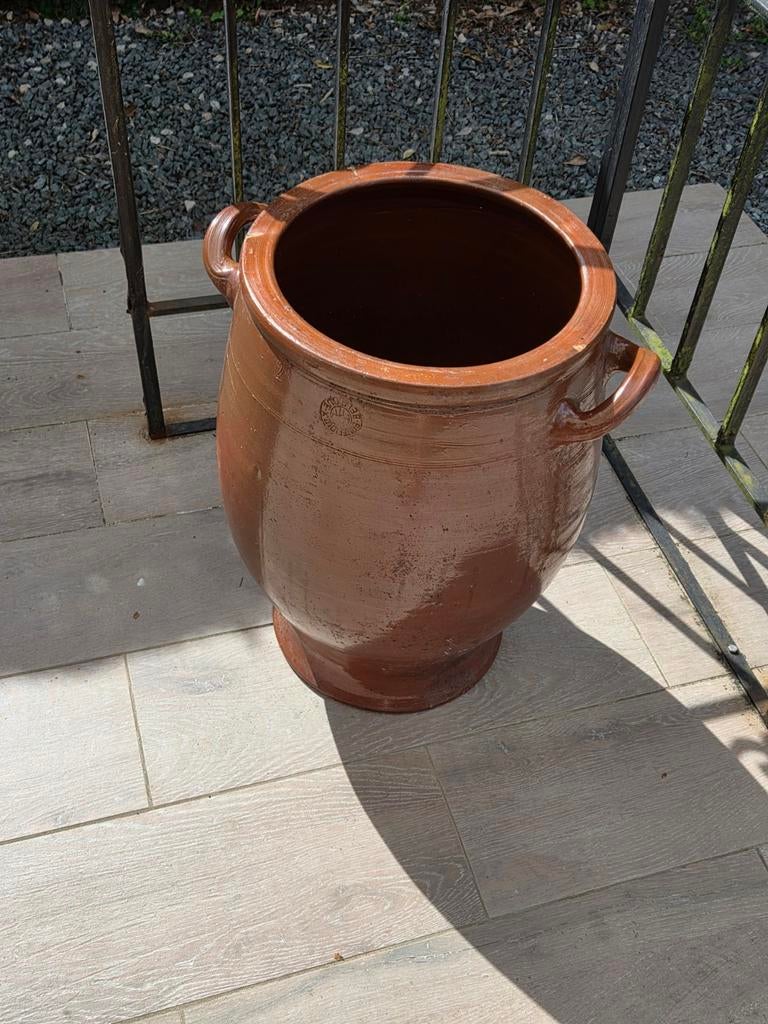 Grote tobbe, bloembak, Ophalen