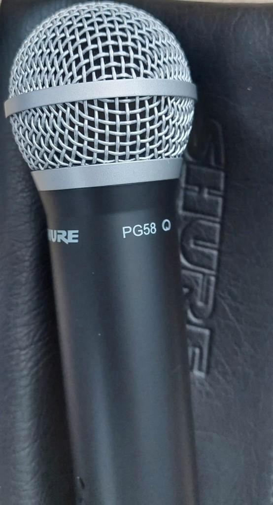 Microphone sans fil Shure PG58, Musique & Instruments, Microphones, Comme neuf, Micro chant, Sans fil, Enlèvement