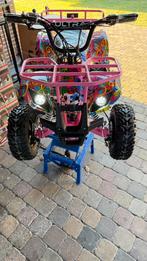 Elektrische KinderQuad Pink Graffiti Off-Road 1000Watt/48V️, Ophalen