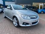 Opel Tigra 1.4 - BENZINE - CABRIO - BLUETH - 159.000km -2005, Auto's, Stof, Zwart, Cabriolet, Bedrijf