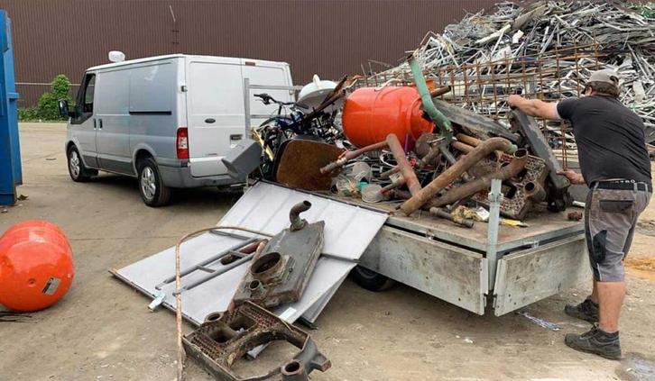 Oud ijzer GRATIS ophaling van schroot & metalen, Bricolage & Construction, Métaux, Comme neuf, Aluminium, Enlèvement