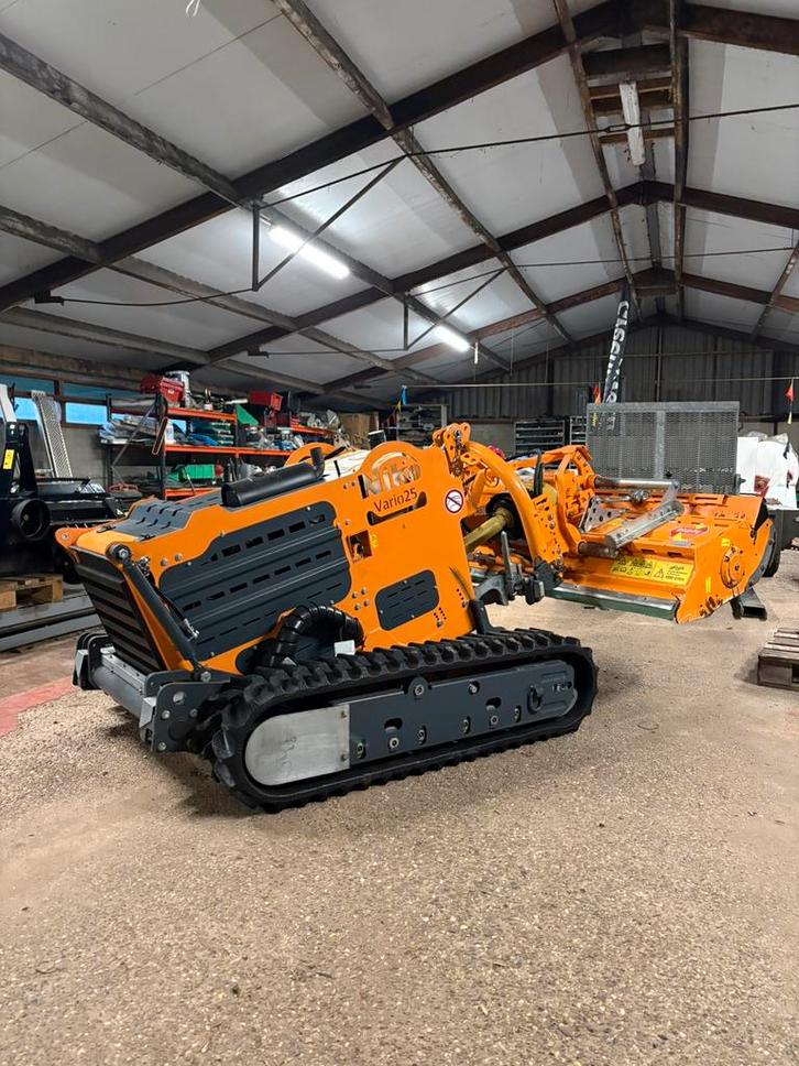 Niko vario 25 rups maaier remote control, Tuin en Terras, Grasmaaiers, Gebruikt, 50 cm of meer, Verzenden