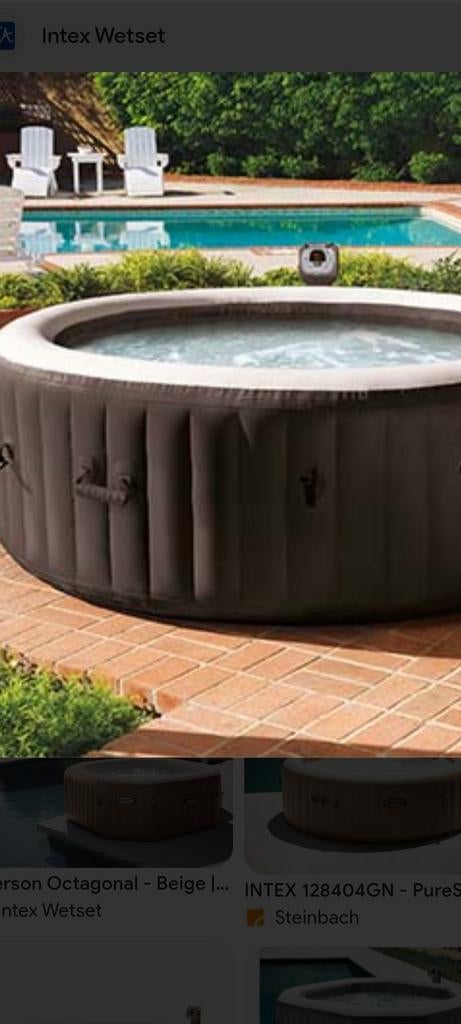 Intex ph 20 verwarmde 4 persoons jacuzzi, Tuin en Terras, Bubbelbaden en Hottubs, Ophalen