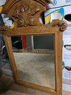 Zeer mooie spiegel eik AFM totaal 65cm breed hoogte is 95 cm, Antiek en Kunst, Ophalen