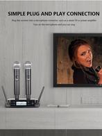 Nouvel ensemble de microphones sans fil avec deux micros, Enlèvement ou Envoi, Neuf, Micro(s)