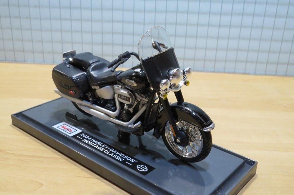 Harley Davidson 114 Heritage Classic 2024 1:18 (n151), Ophalen of Verzenden, Nieuw, Motor, Maisto