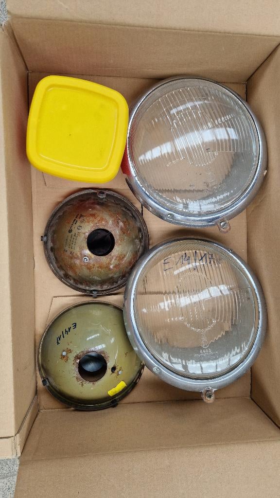 Set Liggende Koplampen – VW Kever (Oldtimer, vóór 1967), Ophalen, Gebruikt, Volkswagen