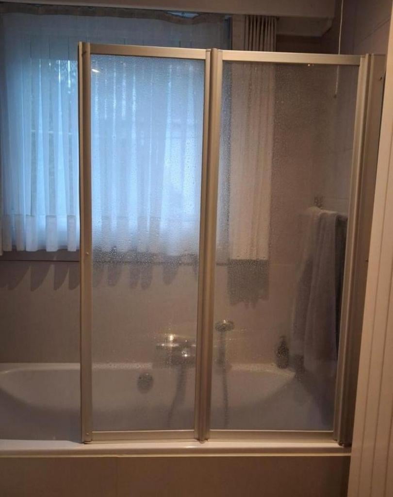 Baignoire en 2 parties, paroi de douche, Enlèvement