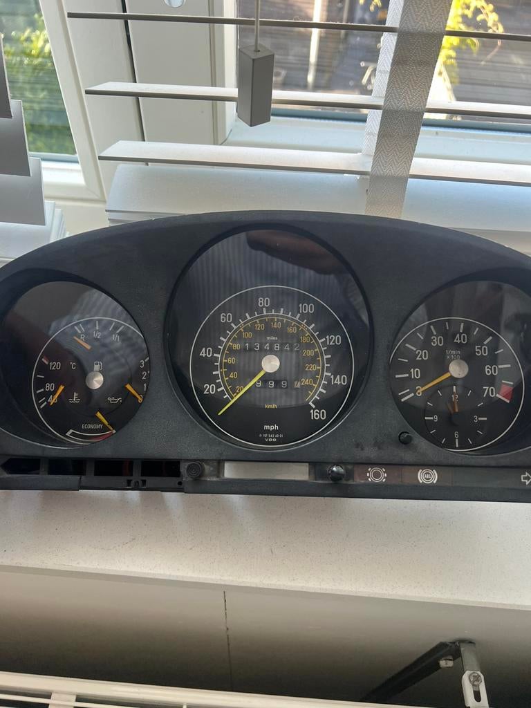 Mercedes w107 R107 sl mercedes tacho km teller electronisch, Autos : Pièces & Accessoires, Enlèvement ou Envoi