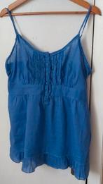 Prachtig topje large C&A., Blauw, Maat 42/44 (L), Ophalen of Verzenden, Zo goed als nieuw