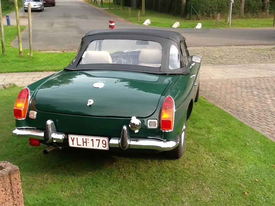 MGB 1970, Auto's, Achterwielaandrijving, Zwart, Cabriolet, Leder