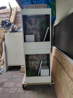 2x custom terrarium 45x45x60, Enlèvement