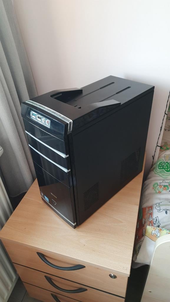 Ordinateur avec moniteur, Ophalen of Verzenden, 16 GB, Met monitor, HDD