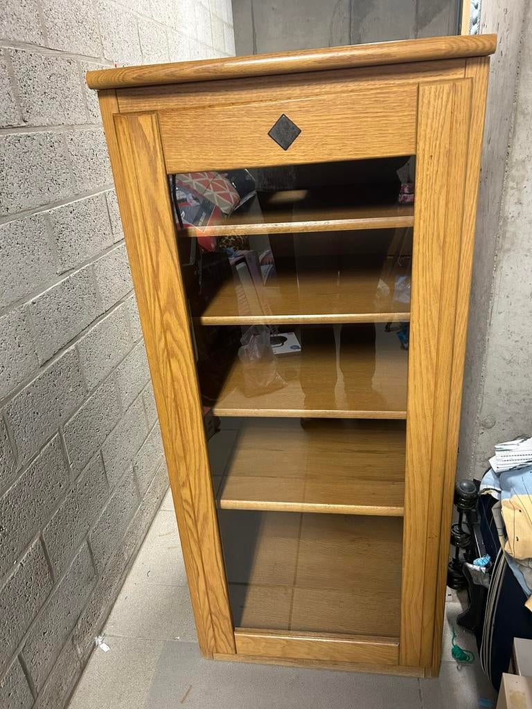 mooi houten kastje, Huis en Inrichting, Kasten | Vitrinekasten, Ophalen, Gebruikt