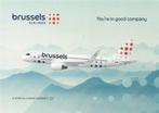 BRUSSELS AIRLINES A319 postkaart, Collections, Aviation, Envoi, Neuf, Carte, Photo ou Gravure
