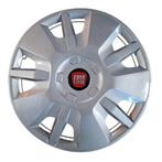 Wieldop Fiat Ducato Rood 15 inch Zwart Logo (set van 4 stuks, Ophalen of Verzenden, Nieuw