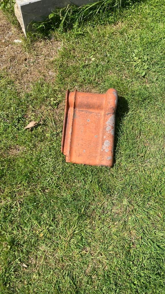 11 nokpannen, Doe-het-zelf en Bouw, Ophalen, Gebruikt, Steen of Klei, Minder dan 5 m²