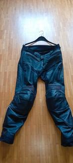 Moto broek zwart leer combi maat 54, Motoren, Kleding | Motorkleding, Broek | leer, Heren, Vanucci, Ophalen of Verzenden
