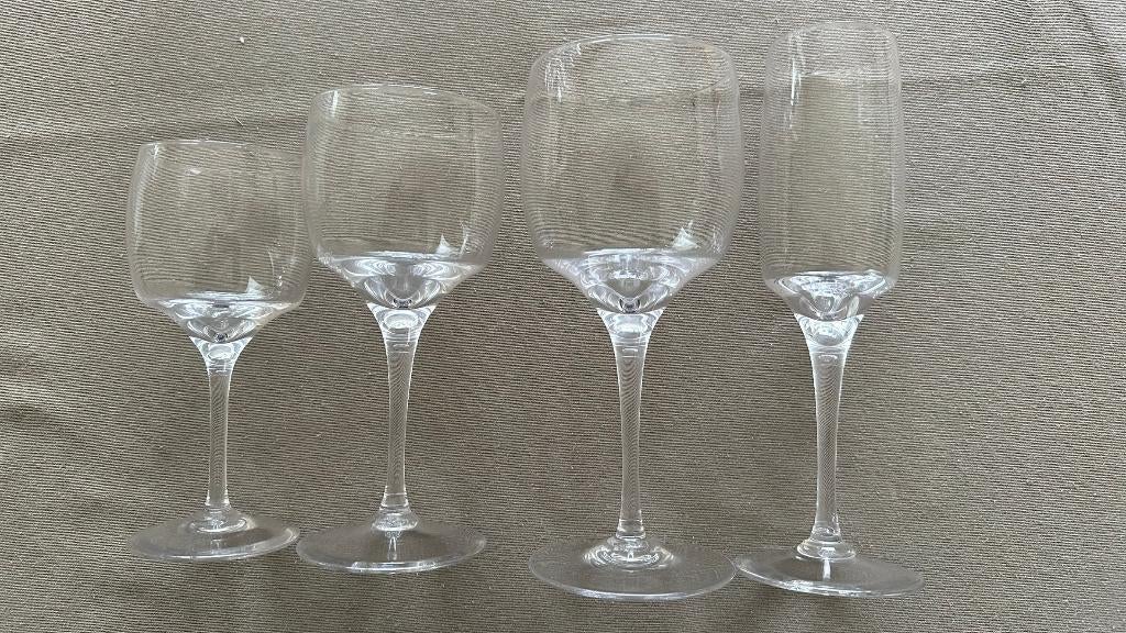 Volledige set echt KRISTALLEN glazen voor slechts 120€!!!, Ophalen