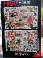 Anatolian puzzel 2 X 500 stuks, Ophalen of Verzenden, 500 t/m 1500 stukjes, Zo goed als nieuw, Legpuzzel